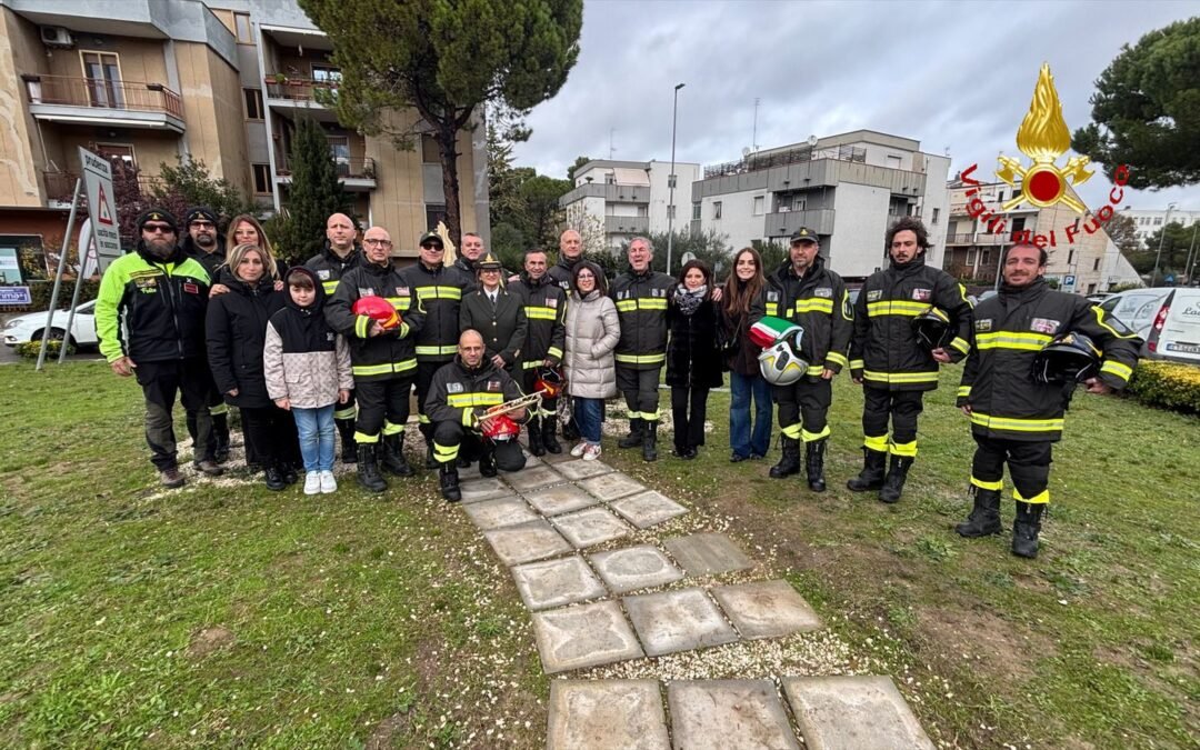 Il Comando dei Vigili del Fuoco di Matera onora la Patrona tra cerimonie e impegni operativi per il maltempo