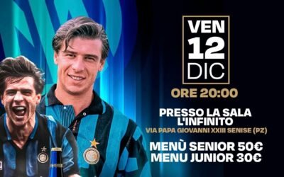Una cena Nerazzurra: il Natale dell’Inter Club Senise con Nicola Berti
