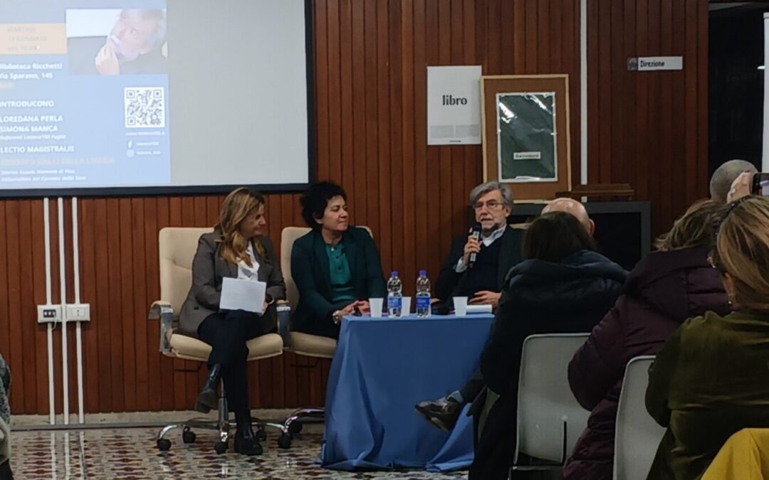 Lectio magistralis a Bari del Prof. Galli della Loggia su astensionismo e partecipazione politica