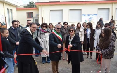 Irsina, inaugurato il nuovo refettorio della scuola elementare