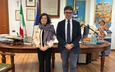 Il nuovo Prefetto di Matera Maria Carolina Ippolito in visita al Comune di Matera