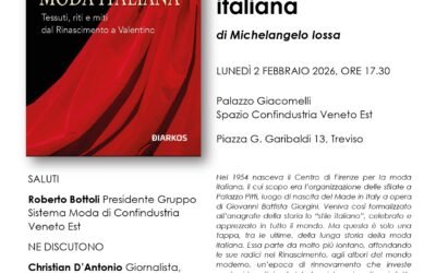 La Storia della Moda Italiana protagonista a Palazzo Giacomelli. Michelangelo Iossa presenta il suo nuovo libro a Treviso