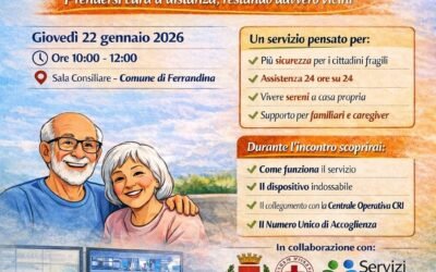 Ferrandina punta sulla tecnologia solidale: al Comune la presentazione del servizio sperimentale di Teleassistenza e Telesoccorso per cittadini fragili