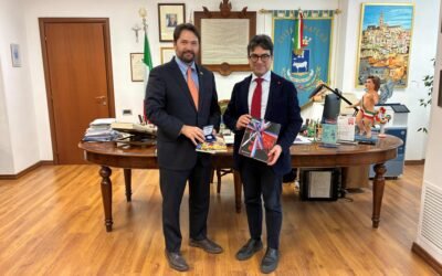 Matera e Stati Uniti: il sindaco Antonio Nicoletti riceve il Console Generale Usa Flynn