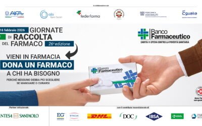 Banco farmaceutico: Giornate di raccolta del farmaco 2026 (dal 10 al 16 febbraio), 68 le farmacie partecipanti in Basilicata
