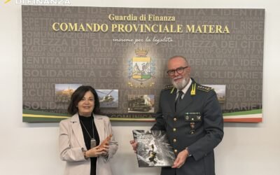 Guardia  di  Finanza di Matera:  S.E.  il  prefetto  di  Matera,  dott.ssa Maria  Carolina  Ippolito,  visita  il  Comando  provinciale  del  Corpo