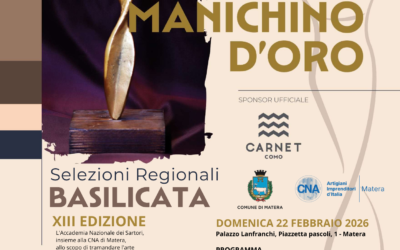 Il “Manichino d’Oro”: a Matera le selezioni regionali della XIII edizione del prestigioso concorso nazionale di alta sartoria femminile
