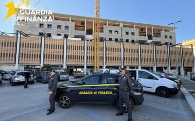 Matera, sequestrato dalla Guardia di Finanza il complesso edilizio in costruzione in piazza Bianco