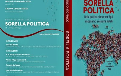 Presentazione del libro “Sorella politica” di Lindo Monaco a Matera nel Salone degli Stemmi