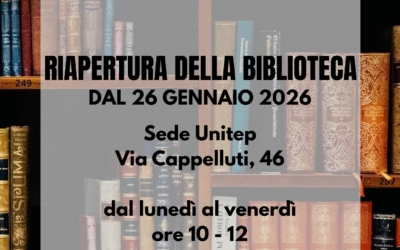 Matera, torna la biblioteca Unitep: il servizio di prestito in lettura è aperto agli iscritti e a tutta la cittadinanza