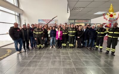 Visita ufficiale del Prefetto di Matera, S.E. Maria Carolina Ippolito, presso la sede centrale del Comando dei Vigili del Fuoco
