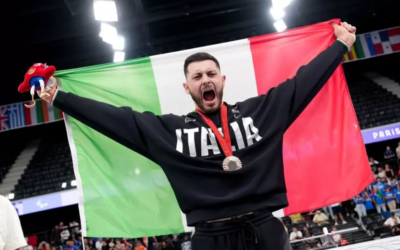 Donato Telesca sul tetto d’Europa