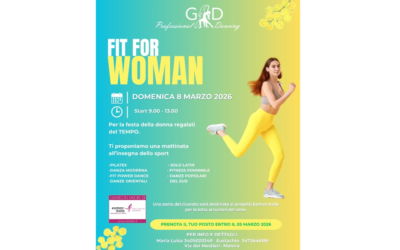 “Fit for Woman”, l’8 marzo evento speciale nella G&D Professional Dancing a Matera per celebrare l’energia, la forza e la bellezza femminile