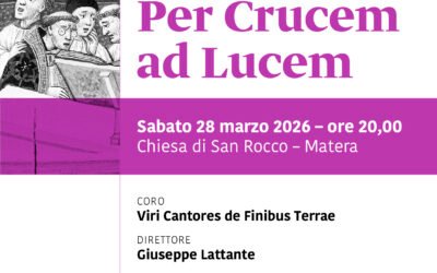 Ars Nova Matera, il 28 Concerto della Quaresima “Dedicato al Gregoriano”