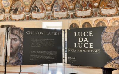 Prosegue a Matera fino al 26 marzo, nel Salone degli Stemmi del Palazzo Arcivescovile, la mostra “Luce da Luce. Nicea 1700 anni dopo”