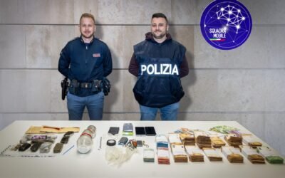 Matera, la Polizia arresta un 65enne per detenzione di sostanze stupefacenti ai fini di spaccio. Sequestrati  hashish, cocaina, un modico quantitativo di ecstasy/MDMA e 138.595,00 euro in contanti