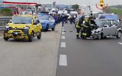 Incidente sulla Strada Statale 99, tre persone ferite