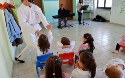 La musica classica arriva nella scuola dell’infanzia dell’IC Pascoli di Matera. Il 12 marzo nella sede di Via Lazzazzera due repliche del concerto-spettacolo “Pulcinella a ritmo di Stravinskij” a cura di Compagnia L’Albero e Matè e Solisti Lucani