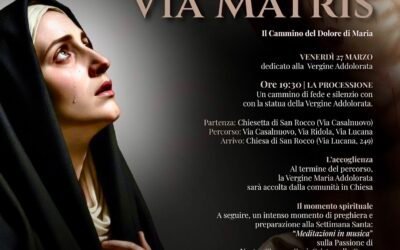 “Via Matris”, venerdì 27 marzo a Matera processione della statua della Vergine Addolorata e “Meditazioni in musica”