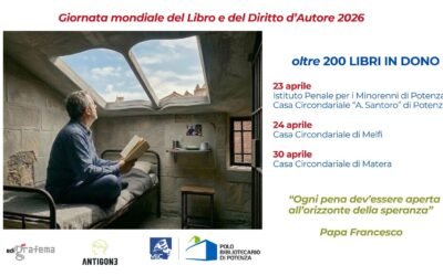 Giornata mondiale del Libro: oltre 200 opere nelle case circondariali della Basilicata