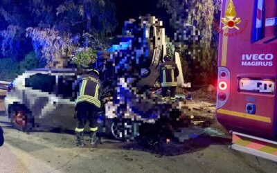 Policoro, tragico incidente tra un’auto ed un furgone in via Lido. Perde la vita un 35enne