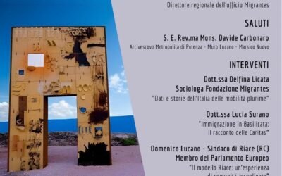 “Migranti: una speranza tradita?”, convegno regionale della Fondazione Migrantes a Potenza