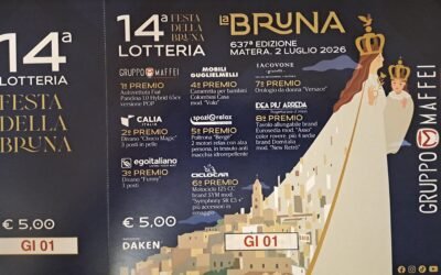 Lotteria della Festa della Bruna: primo premio in palio un’auto Fiat Pandina 1.0 Hybrid 65cv