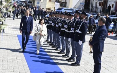 La Polizia di Stato di Matera ha celebrato a Miglionico il 174° anniversario della fondazione