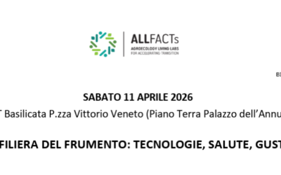 “La filiera del frumento: tecnologie, salute, gusto”, l’11 a Matera convegno promosso dalla Condotta Slow Food Matera APS e dalla Comunità Slow Food per la tutela della biodiversità cerealicola del Materano