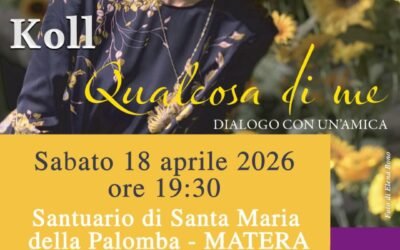 A Matera la presentazione del libro “Qualcosa di me, dialogo con un’amica” di Claudia Koll nel Santuario della Palomba