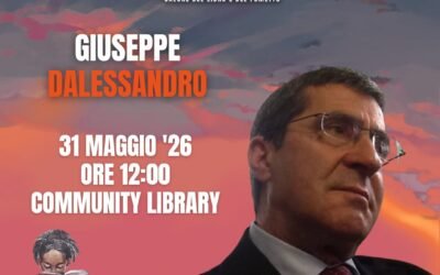 “Barone per un giorno” e “Teorema Boikena”: i polar di Giuseppe Dalessandro al BookComics di Ginosa. Domenica 31 maggio al “Maggio dei Libri 2026”