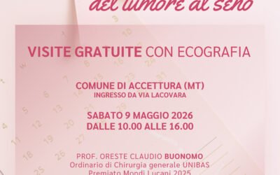 Premio Mondi Lucani: il chirurgo prof. Buonomo sceglie la prevenzione oncologica come atto di “Restituzione” alla Basilicata