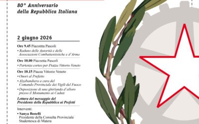 2 giugno 2026. Matera celebra gli ottant’anni della Repubblica