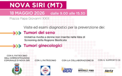 Torna in Basilicata la “Carovana della prevenzione” di Komen Italia per portare la prevenzione dei tumori femminili due nuove tappe: il 18 a Nova Siri e il 19 Maratea