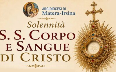 Solennità del Corpus Domini a Matera. Giovedì 4 giugno la concelebrazione in Cattedrale e la processione eucaristica
