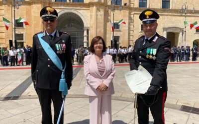 Anche al Maresciallo Ordinario Giacomo Cipriani, comandante della Stazione Carabinieri di Pisticci, l’onorificenza al Merito della Repubblica Italiana di Ufficiale