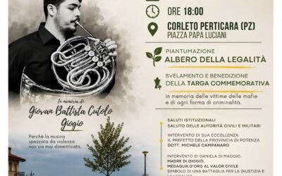 Corleto Perticara celebra la Giornata della Legalità: un albero per la memoria, un impegno per il futuro