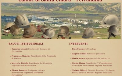 Sicurezza è vita Ferrandina 2026 “In memoria di Antonio Pirretti e delle vittime degli incidenti sul lavoro”