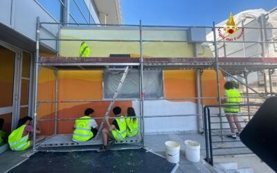 Matera, il 5 inaugurazione del murale per celebrare il coraggio dei Vigili del Fuoco