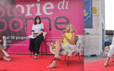 Quando le donne creano futuro: Margherita Perretti, Mara Cascino e Tiziana Lisi: sul palco del talk organizzato a Matera dall’Associazione Maria SS. della Bruna