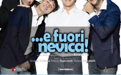 Vincenzo Salemme festeggia 50 anni di teatro e porta in scena “…e fuori nevica”: tappa a Matera il 30 luglio