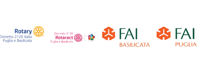 Firma Protocollo di intesa tra Presidenza Regionale FAI Basilicata, Presidenza Regionale FAI Puglia, Rotary Distretto 2120 Puglia e Basilicata, Rotaract Distretto 2120 Puglia e Basilicata.