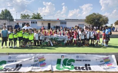 Oltre 500 giovani calciatori al Campionato regionale di Calcio Giovanile 2025/2026 Us Acli. La giornata finale si è svolta a Scanzano