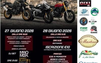 A Matera il primo motoraduno “Motogiro Ride & Meet”