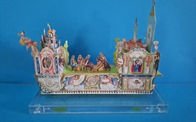 Una versione inedita del Carro della Bruna: il senso del 2 Luglio nella miniatura realizzata dall’artista Grazia Balice