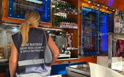 Matera: controlli straordinari dell’ASM sugli esercenti ambulanti per la Festa della Bruna