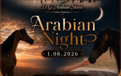 A Gioia del Colle l'”Arabian Night”: il primo agosto al D.G. Arabian Stable una notte speciale con protagonista il meraviglioso rapporto tra uomo e cavallo