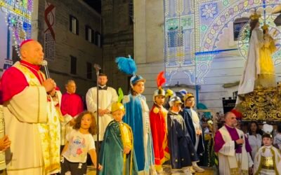 A Matera la conclusione dell’Ottava della Festa della Madonna della Bruna. Mons. Ambarus: “Noi adulti dobbiamo cambiare rotta. Lo dobbiamo ai bambini”