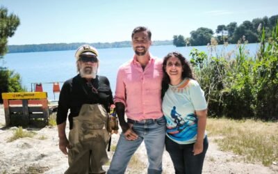 Water Bike Salento di Serena Cappello su Rai Uno: per “Italia A/R” Vittorio Brumotti pedala sui Laghi Alimini