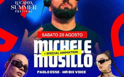 Il 29 Marconia di Pisticci ospita l’ultima tappa della seconda edizione del Lucania Summer Festival
